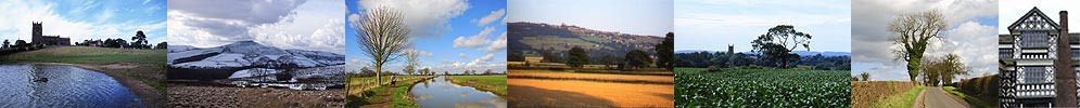 Cheshire cycleway banner. Copyright (c) Alec Scaresbrook
